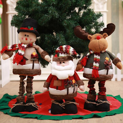 Christmas Snowman Elk Telescopic Doll Ornament Linen Doll Toy Christmas Window Decorations
Christmas Snowman Elk Telescopic Doll Ornament Linen Doll Toy Christmas Window Decorations