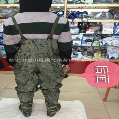 Factory direct camouflage fishing water pants leather pants leather fork waterproof pants waterproof clothing fish half body water
Factory direct camouflage fishing water pants leather pants leather fork waterproof pants waterproof clothing fish half body water