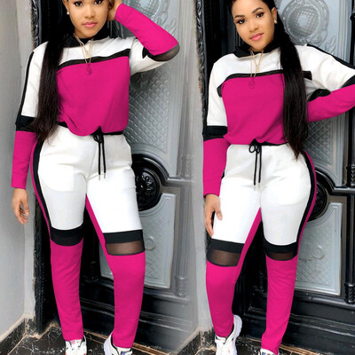 Tailored Fashion Womens Casual Color Splicing Long Sleeve T-Shirt Long Pants Sports Set
Tailored Fashion Womens Casual Color Splicing Long Sleeve T-Shirt Long Pants Sports Set