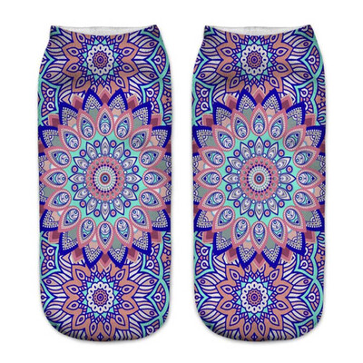 New Arrival Short Mandala Socks Women 3D Print High Quality Polyester Beauty Flower Low Cut Ankle Socks
New Arrival Short Mandala Socks Women 3D Print High Quality Polyester Beauty Flower Low Cut Ankle Socks