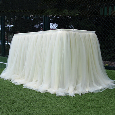 Multi colors table skirt Tutu tulle fabric for wedding party Table decoration textile for home tablecloths accessories hot 2019
Multi colors table skirt Tutu tulle fabric for wedding party Table decoration textile for home tablecloths accessories hot 2019