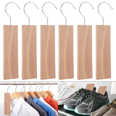 6Pcs Natural Wooden Insect Repellent Anti-mite Cedar Wardrobe Hook Household Moth Mildew Proofing For Closet And Drawer
6Pcs Natural Wooden Insect Repellent Anti-mite Cedar Wardrobe Hook Household Moth Mildew Proofing For Closet And Drawer