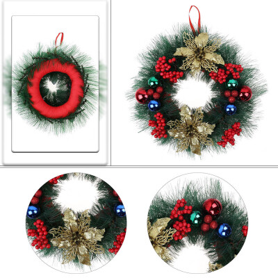 Tailored Christmas Wreath Decor For Xmas Party Door Wall Hanging Garland Ornament 30CM
Tailored Christmas Wreath Decor For Xmas Party Door Wall Hanging Garland Ornament 30CM