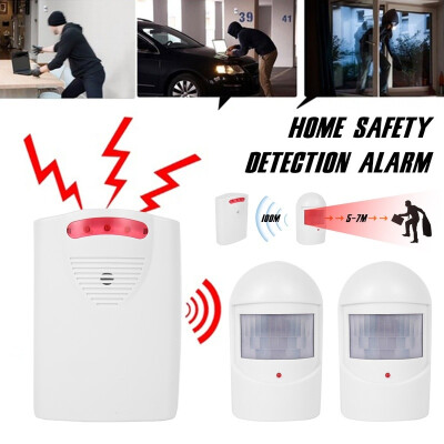 Home Security Motion Detector Alarm Wireless Motion Detector Alarm Infrared Motion Sensor with 1 Plug-in Receiver&2 Sensors
Home Security Motion Detector Alarm Wireless Motion Detector Alarm Infrared Motion Sensor with 1 Plug-in Receiver&2 Sensors
