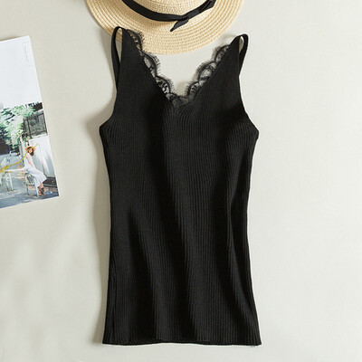 EFINNY Summer Fitness Tank Top Sleeveless Sexy V-neck Lace Camis Vest Slim Tops Fashion Woman Clothes
EFINNY Summer Fitness Tank Top Sleeveless Sexy V-neck Lace Camis Vest Slim Tops Fashion Woman Clothes