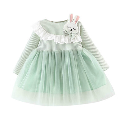 Autumn Baby Girls Casual Dress Long Sleeve Rabbit Design Mesh Dress Kids Princess Pageant Dresses
Autumn Baby Girls Casual Dress Long Sleeve Rabbit Design Mesh Dress Kids Princess Pageant Dresses