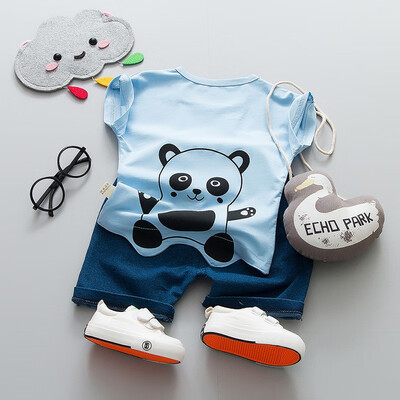 Summer Baby Boys Cotton Short Sleeve Sets Animal Panda Small Fish Print Tops Blouse T-shirtsShorts Casual Breathable Outfits
Summer Baby Boys Cotton Short Sleeve Sets Animal Panda Small Fish Print Tops Blouse T-shirtsShorts Casual Breathable Outfits