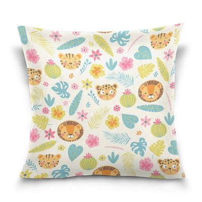 ALAZA Throw Pillow Cover 16 X 16 inch Christmas Gift Cushion Cover with Tiger Printed Pillowcase
ALAZA Throw Pillow Cover 16 X 16 inch Christmas Gift Cushion Cover with Tiger Printed Pillowcase