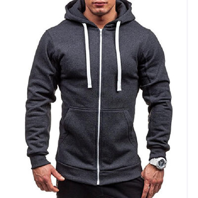 Casual Pocket Hoodies Men 2018 New Long Sleeve Solid Color Cardigan Hooded Sweatshirt Mens Hoodie Fitness Sweat Coat
Casual Pocket Hoodies Men 2018 New Long Sleeve Solid Color Cardigan Hooded Sweatshirt Mens Hoodie Fitness Sweat Coat
