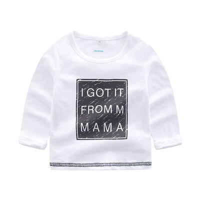 Spring Autumn Children Infant Clothes Baby Boy Tees Long Sleeve Fashion Letter Print T-Shirts Kids Tops Casual Blouse Wear New
Spring Autumn Children Infant Clothes Baby Boy Tees Long Sleeve Fashion Letter Print T-Shirts Kids Tops Casual Blouse Wear New