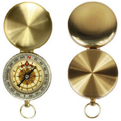 Outdoor Activities Camping Hiking Portable Brass Pocket Golden New Compass Navigation High Quality
Outdoor Activities Camping Hiking Portable Brass Pocket Golden New Compass Navigation High Quality