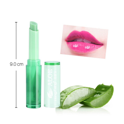 Protect Lip Moisturizer Nutritious Lipbalm Makeup Aloe Vera Plant Lipstick Women Temperature Chang Color Lips Stick
Protect Lip Moisturizer Nutritious Lipbalm Makeup Aloe Vera Plant Lipstick Women Temperature Chang Color Lips Stick