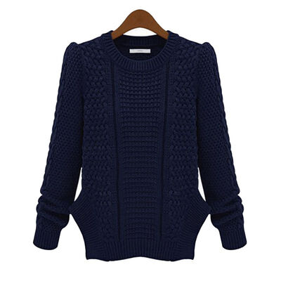 Autumn Winter Ladies Loose Sweater Women Long-sleeve Pullover Sweater Solid Color Irregular Hem Knit Jacket
Autumn Winter Ladies Loose Sweater Women Long-sleeve Pullover Sweater Solid Color Irregular Hem Knit Jacket