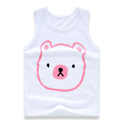 Summer Baby Girls Boys Sleeveless Tops Tees Casual Blouse Cartoon Print Vest Kids Cotton Baby Clothes
Summer Baby Girls Boys Sleeveless Tops Tees Casual Blouse Cartoon Print Vest Kids Cotton Baby Clothes