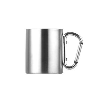 220ml 300ml 350ml 450ml Stainless Steel Cup Portable Camping Traveling Outdoor Cup Double Wall Mug With Carabiner Hook Handle
220ml 300ml 350ml 450ml Stainless Steel Cup Portable Camping Traveling Outdoor Cup Double Wall Mug With Carabiner Hook Handle