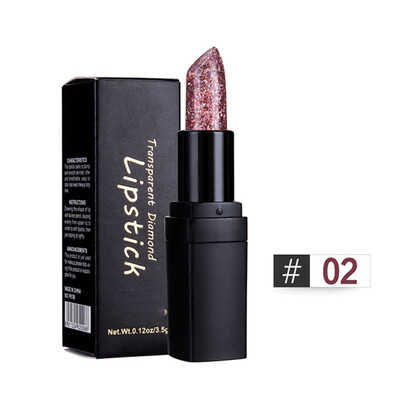 Crystal Jelly Dimond Lipstick Magic Temperature Change Color Lip Balm Maquiagem Glitter Wholesales
Crystal Jelly Dimond Lipstick Magic Temperature Change Color Lip Balm Maquiagem Glitter Wholesales