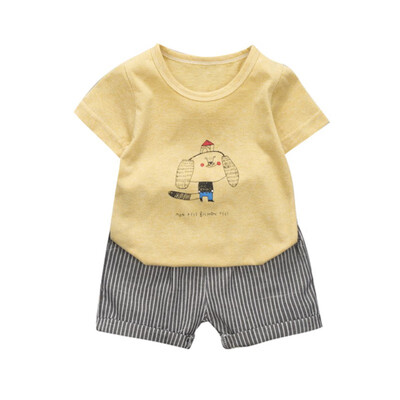 2PCSSET Baby Boy Girl Summer Cartoon Short Sleeve T-Shirts Casual Shorts Set Toddler Little Outfits Clothing
2PCSSET Baby Boy Girl Summer Cartoon Short Sleeve T-Shirts Casual Shorts Set Toddler Little Outfits Clothing