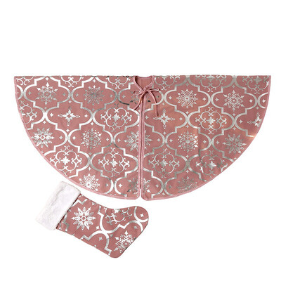 120cm Christmas Tree Skirt With Christmas Stocking Snowy White Xmas Tree Aprons Christmas Decorations for Home New Year Carpet
120cm Christmas Tree Skirt With Christmas Stocking Snowy White Xmas Tree Aprons Christmas Decorations for Home New Year Carpet