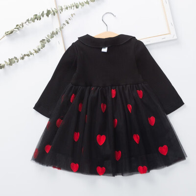 Baby Girls Mesh Dress With Heart Girls Christmas Costume Children Clothing Long Sleeve Kids Dresses Clothes for 1-7 years
Baby Girls Mesh Dress With Heart Girls Christmas Costume Children Clothing Long Sleeve Kids Dresses Clothes for 1-7 years
