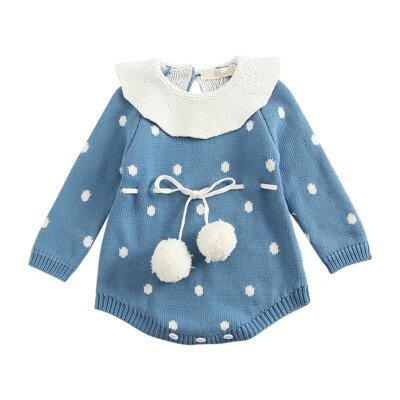 Cute Infant Baby Girls Clothing Autumn Long Sleeve Cotton Thicken Romper Toddler Kids Fashion Sweater Playsuit Outfits
Cute Infant Baby Girls Clothing Autumn Long Sleeve Cotton Thicken Romper Toddler Kids Fashion Sweater Playsuit Outfits