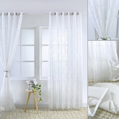 Fashion 12pcs White Grey 2M25M27M Sheers Curtain Voile Slot Lined Net & Voile Curtain with Tie Back
Fashion 12pcs White Grey 2M25M27M Sheers Curtain Voile Slot Lined Net & Voile Curtain with Tie Back
