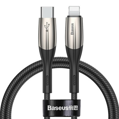 Baseus 18w PD Charging Type C to Lightning Cable for iphone 11 Pro Max wiht data transmission charging cable
Baseus 18w PD Charging Type C to Lightning Cable for iphone 11 Pro Max wiht data transmission charging cable