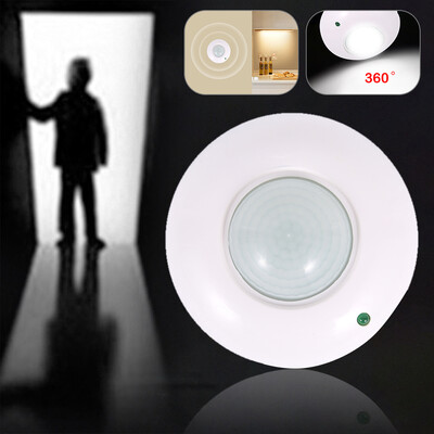 360-Degree Detection Round Human Sensor Infrared Ceiling Sensor Switch Detector
360-Degree Detection Round Human Sensor Infrared Ceiling Sensor Switch Detector