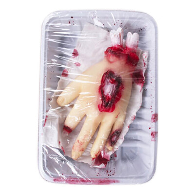 Halloween Broken Finger Prop Hand Blood Horror Dining box Halloween Supplies Bloody Hand Body Parts Haunted house escape Decor
Halloween Broken Finger Prop Hand Blood Horror Dining box Halloween Supplies Bloody Hand Body Parts Haunted house escape Decor
