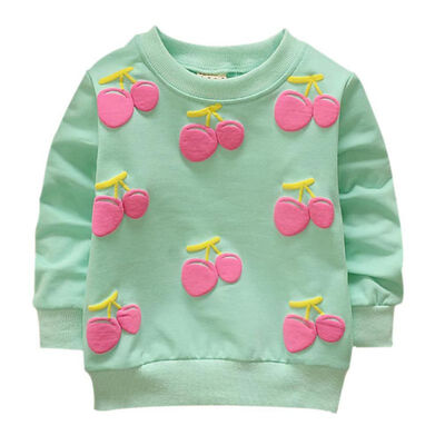 2019 New Baby cotton Tops autumn Winter Small children round necked strawberry hedging Kids long sleeves hot sale
2019 New Baby cotton Tops autumn Winter Small children round necked strawberry hedging Kids long sleeves hot sale
