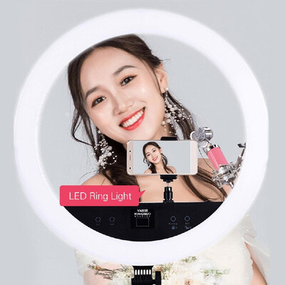 YONGNUO YN808 22 Inch Large LED Video Ring Light Studio Photography Lamp 48W Dual LED Display 3200K5500K Bi-Color Temperature Dia
YONGNUO YN808 22 Inch Large LED Video Ring Light Studio Photography Lamp 48W Dual LED Display 3200K5500K Bi-Color Temperature Dia