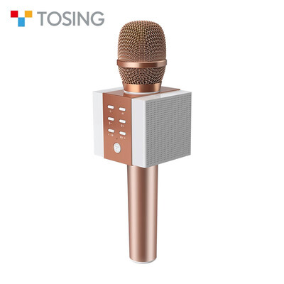 Tosing 008 Karaoke Microphone Blue tooth Speaker For Meeting & Party Dual Speaker Loudspeaker with TF Card 35mm Audio Blue tooth
Tosing 008 Karaoke Microphone Blue tooth Speaker For Meeting & Party Dual Speaker Loudspeaker with TF Card 35mm Audio Blue tooth