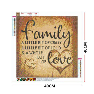 Family Love Letter DIY 5D Diamond Painting Cross Stitch For Adults Round Full Drill Embroidery Canvas Home Wall Decorations
Family Love Letter DIY 5D Diamond Painting Cross Stitch For Adults Round Full Drill Embroidery Canvas Home Wall Decorations