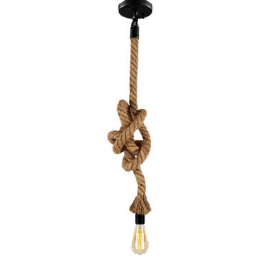 Light Vintage Hemp Rope Pendant Light Creative Pendant Lamp for Restaurant Coffee Party Holiday DIY Decorations
Light Vintage Hemp Rope Pendant Light Creative Pendant Lamp for Restaurant Coffee Party Holiday DIY Decorations