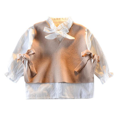 Autumn Winter Fashion Cute Girls Sweaters Korean Bow Cotton Long-Sleeved Sweater Baby Girl Clothes
Autumn Winter Fashion Cute Girls Sweaters Korean Bow Cotton Long-Sleeved Sweater Baby Girl Clothes