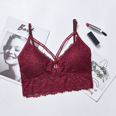 Womens Padded Bras Lingerie Sleeveless Underwear Lace Flower Bra Vest Bustier Tank Tops Bralette Bra
Womens Padded Bras Lingerie Sleeveless Underwear Lace Flower Bra Vest Bustier Tank Tops Bralette Bra