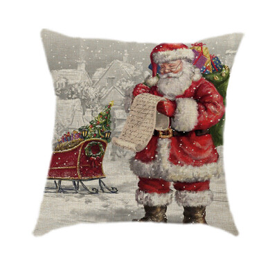 Tailored Christmas Pillow Case Santa Cotton Linen Sofa Car Throw Cushion Cover Home Decor
Tailored Christmas Pillow Case Santa Cotton Linen Sofa Car Throw Cushion Cover Home Decor