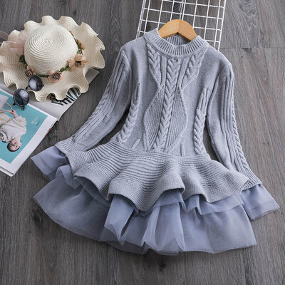 Kids Party Ball Gown Clothing Winter Fall Long Sleeve Girls Dress Cute Christmas Princess Dresses Toddler Girls Knitted Dresses
Kids Party Ball Gown Clothing Winter Fall Long Sleeve Girls Dress Cute Christmas Princess Dresses Toddler Girls Knitted Dresses