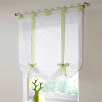 European Style Voile Window Curtains Thin Window Screening Home Decoration