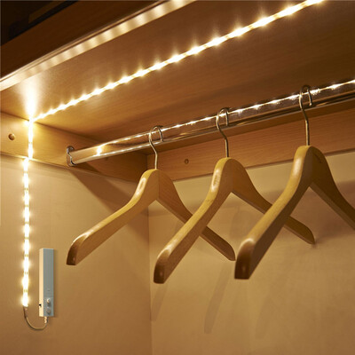 DC5V Motion Sensor LED Cabinet Light 1M LED Strip Light Closet Wardrobe Under Bed Lamp Stairs Hallway Lights
DC5V Motion Sensor LED Cabinet Light 1M LED Strip Light Closet Wardrobe Under Bed Lamp Stairs Hallway Lights