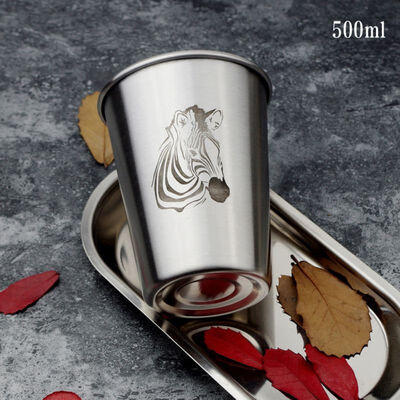 500ml Simple Stainless Steel Juice Beer Water Cup Unbreakable Stackable Pint Mugs Juice Mug Coffee Cup Drinking Cups
500ml Simple Stainless Steel Juice Beer Water Cup Unbreakable Stackable Pint Mugs Juice Mug Coffee Cup Drinking Cups