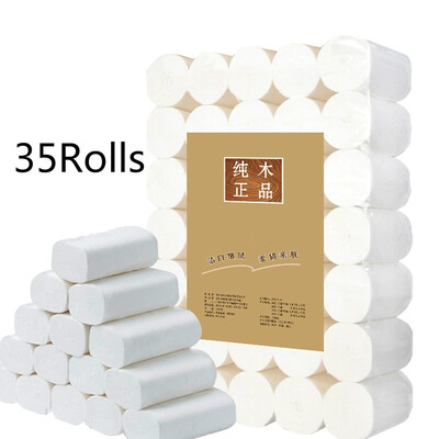 2035 Rolls Home Roll Paper 4-Layer Reel Paper Native Wood Pulp Paper Towel Household Health Toilet Paper
2035 Rolls Home Roll Paper 4-Layer Reel Paper Native Wood Pulp Paper Towel Household Health Toilet Paper