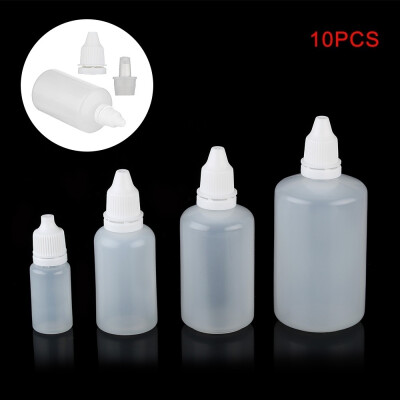 10pcs 103050100ml Empty Plastic Squeezable Dropper Bottles Eye Liquid Case Container
10pcs 103050100ml Empty Plastic Squeezable Dropper Bottles Eye Liquid Case Container