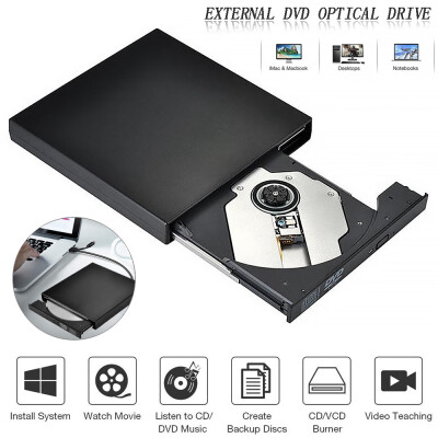 Portable Reader Recorder for Laptop External DVD Optical Drive USB20 CDDVD-ROM CD-RW Player
Portable Reader Recorder for Laptop External DVD Optical Drive USB20 CDDVD-ROM CD-RW Player