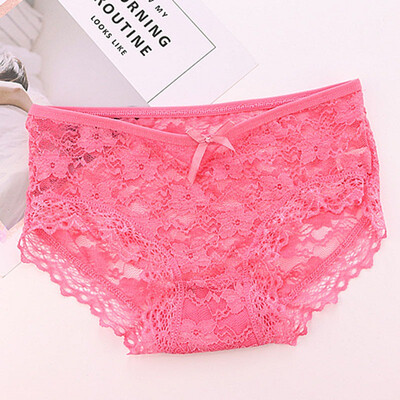 Fashion High Quality Women Panties Transparent Underwear Women Lace Soft Briefs Sexy Lingerie
Fashion High Quality Women Panties Transparent Underwear Women Lace Soft Briefs Sexy Lingerie