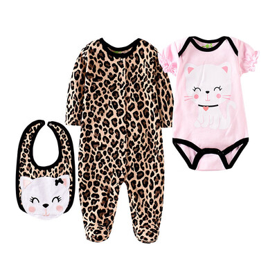 Autumn Jumpsuit Baby Boy Girl Cartoon Long Sleeve JumpsuitShort Sleeve RomperBibs Newborn Romper Set
Autumn Jumpsuit Baby Boy Girl Cartoon Long Sleeve JumpsuitShort Sleeve RomperBibs Newborn Romper Set