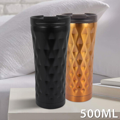 Travel Coffee Mug 500ml Stainless Steel Vacuum Insulated Cup Thermos Leakproof Big Capacity for Coffee Tea
Travel Coffee Mug 500ml Stainless Steel Vacuum Insulated Cup Thermos Leakproof Big Capacity for Coffee Tea