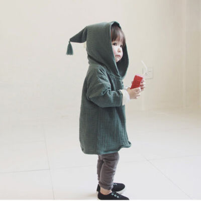 Spring Baby Coat Jacket For Girls Cotton Tassel Hooded Boys Full Sleeve Toddler Outerwear Thin Children Summer Outwear
Spring Baby Coat Jacket For Girls Cotton Tassel Hooded Boys Full Sleeve Toddler Outerwear Thin Children Summer Outwear