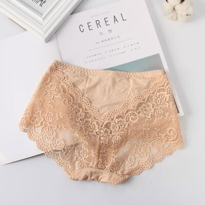 Cotton Briefs For Women Lingerie Sexy Lace Panties Femme Underwear Hollowed-out Breathable low-Rise 2019 New Hot
Cotton Briefs For Women Lingerie Sexy Lace Panties Femme Underwear Hollowed-out Breathable low-Rise 2019 New Hot