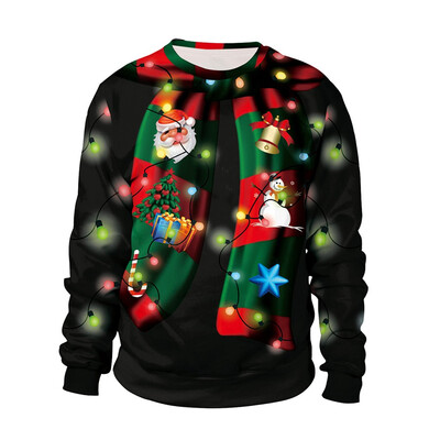Toponeto Mens Christmas Fun Ugly 3D Print Long Sleeve Hoodie Coat Sport Casual Jacket
Toponeto Mens Christmas Fun Ugly 3D Print Long Sleeve Hoodie Coat Sport Casual Jacket