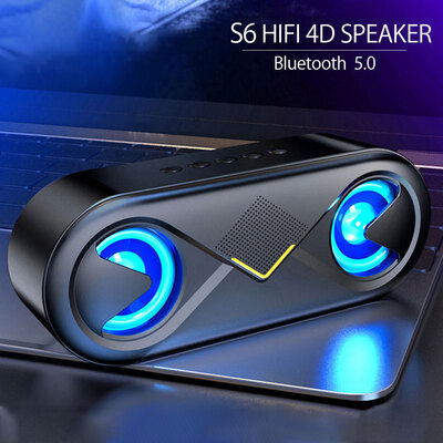 Newest Surround Wireless Bluetooth Speaker with 10W HD Bass Support Hands-freeUSBTF CardAUX
Newest Surround Wireless Bluetooth Speaker with 10W HD Bass Support Hands-freeUSBTF CardAUX